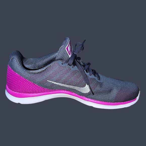 NWOB Women’s NIKE DK GRY/MTLC PLATINUM In-Season TR 6 Training Sneakers Size 9 - Picture 6 of 6